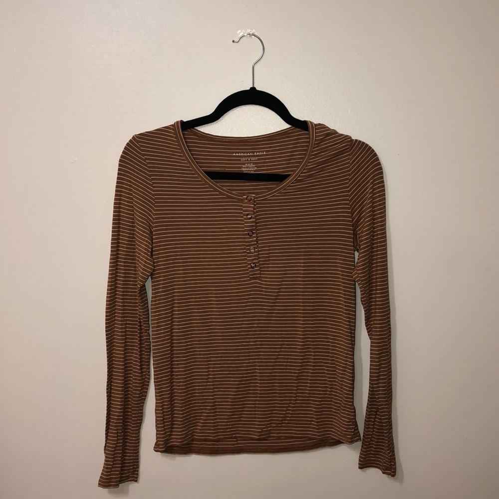 American Eagle stripped shirt